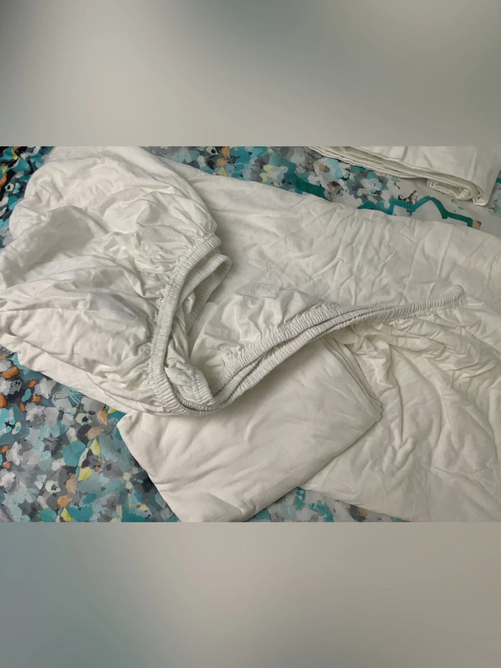 NEW Pottery Barn Dorm college White Embroidered “Justin” Sheet 3pcs Set Twin